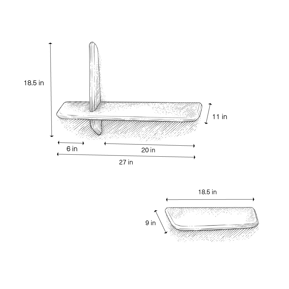 Walnut / Small