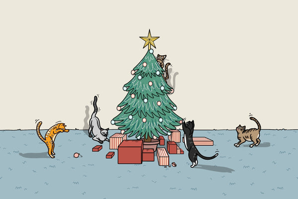 How to Keep Your Cat Away From Your Christmas Tree
