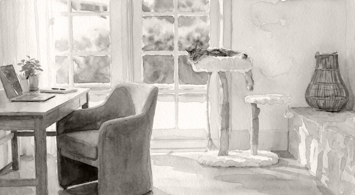 Create a Cat-Friendly Home Office