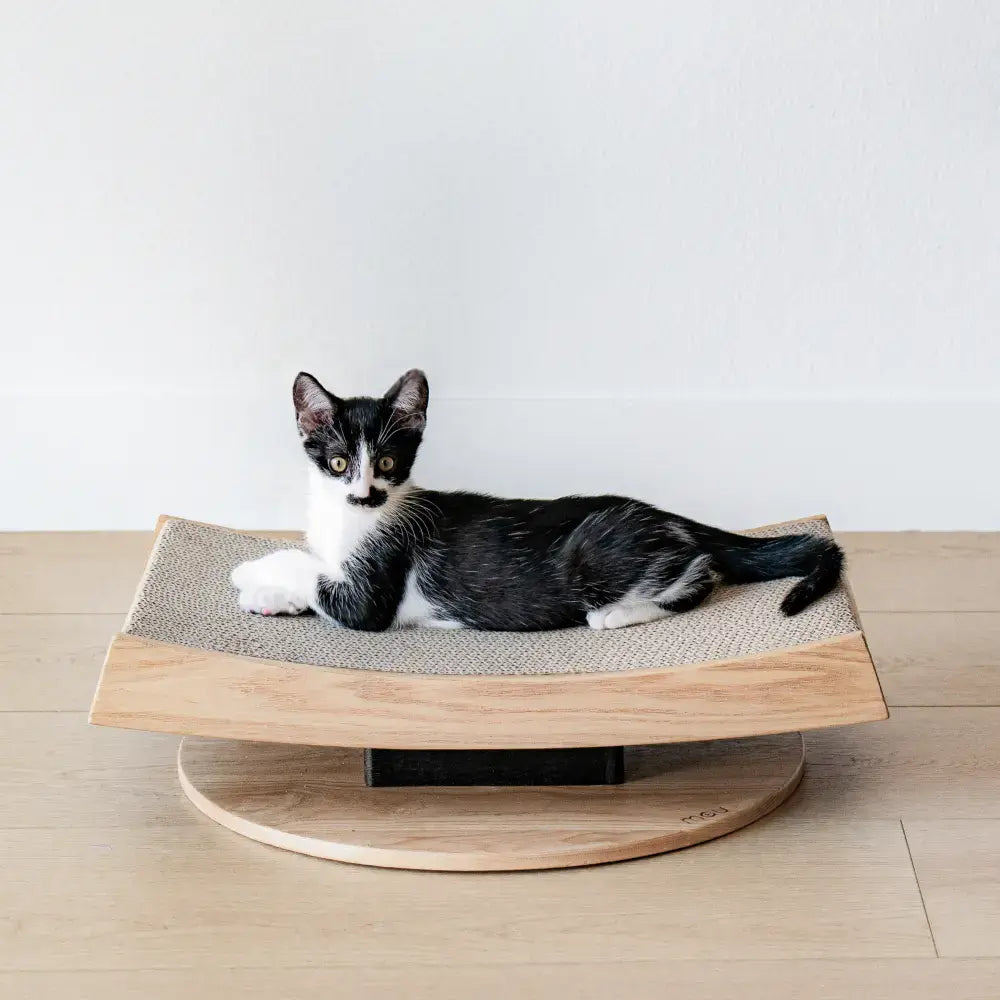Torii Modern Wooden Cat Scratcher For Beautiful Homes MAU Mau