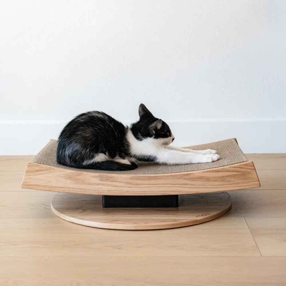 Wood cat scratcher outlet