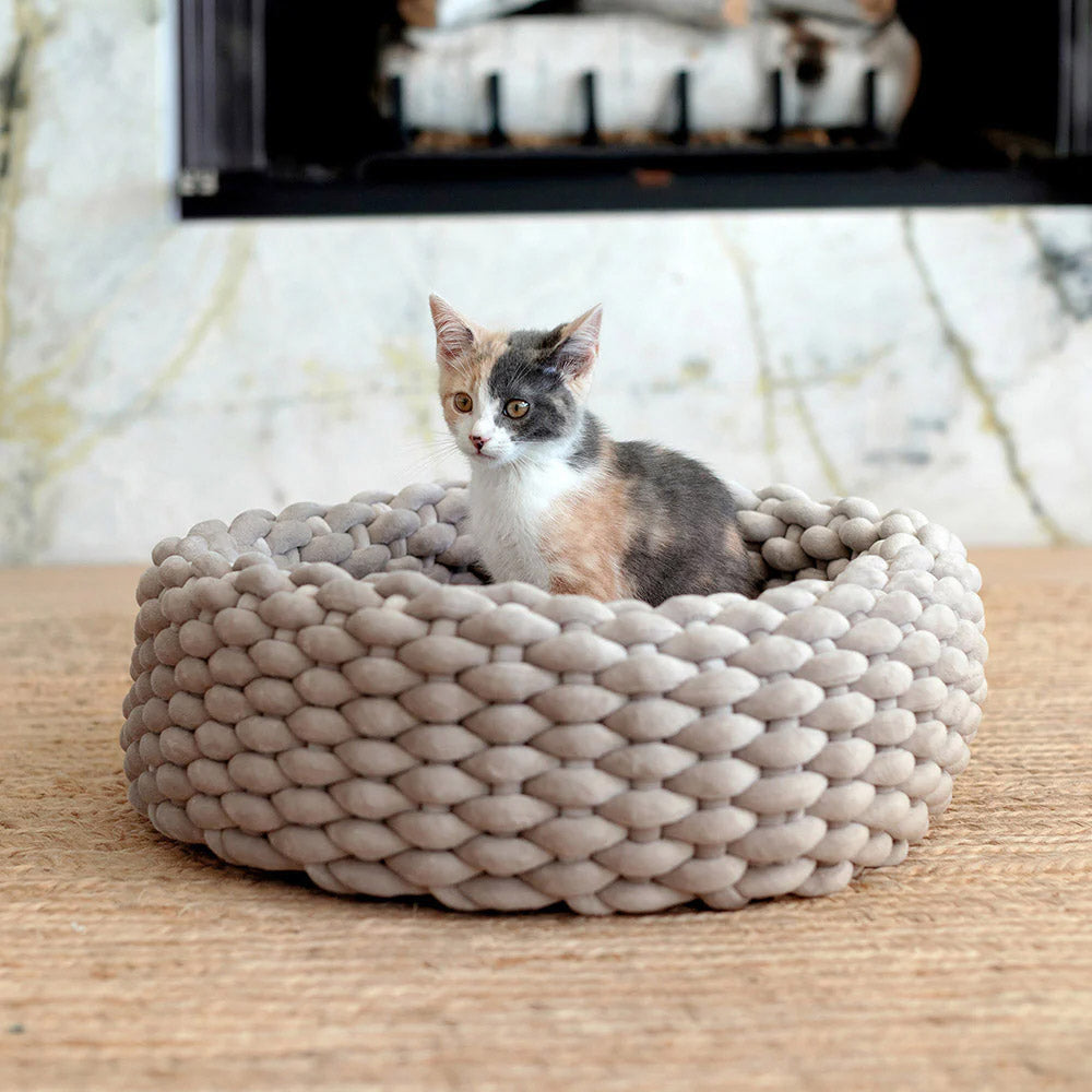 Mau VEVO Modern Cat Bed Taupe